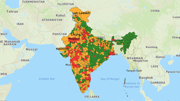 Mapmyindia Covid-19 Tools: मैपमाईइंडिया ने कोरोना संक्रमित इलाकों की पहचान के लिए पेश किया टूल्स Mapmyindia Covid-19 Tools: मैपमाईइंडिया ने कोरोना संक्रमित इलाकों की पहचान के लिए पेश किया टूल्स