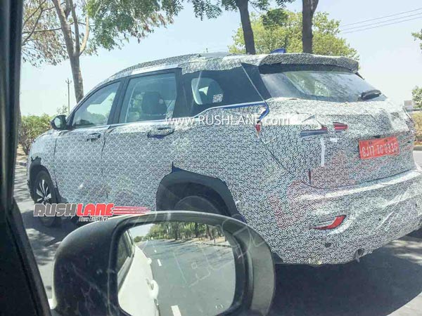 MG Hector Plus Spied Testing: एमजी हेक्टर प्लस टेस्टिंग लॉन्च जल्द जानकारी