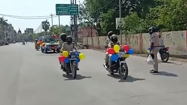 लॉकडाउन में बच्ची का बर्थडे मनाने घर पहुंची बिहार पुलिस, पेरेंट्स रह गए हैरान