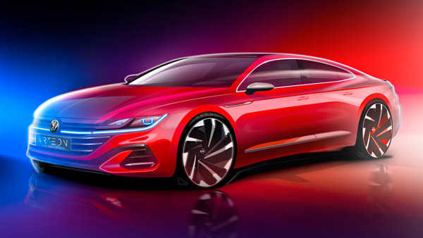 2021 Volkswagen Arteon Teaser: फॉक्सवैगन ने 2021 आर्टिऑन का टीजर किया जारी