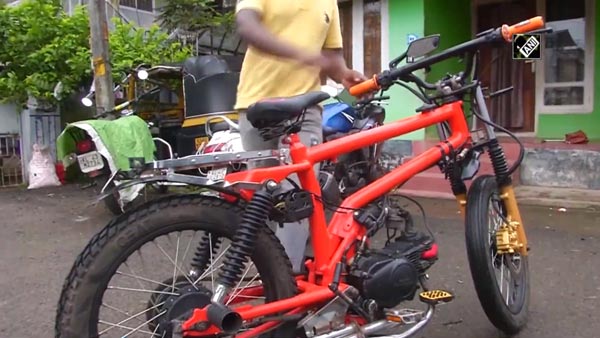 Kerala Student Builds Light Motorcycle: केरल 9 साल के बच्चे कबाड़ से बनाई बाइक माइलेज 50 किलोमीटर