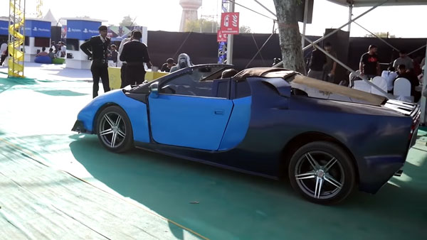 Maruti Eeco Modified Into Sports Car: मारुति ईको को बना दिया स्पोर्ट्स कार, देखें वीडियो