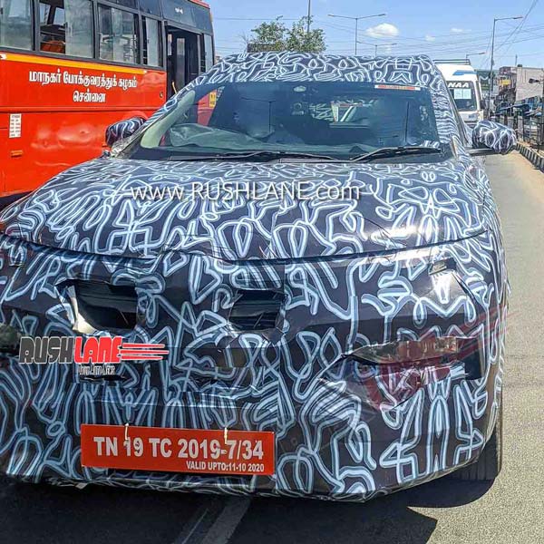 Renault Kiger Compact-SUV Spied: रेनॉल्ट की कॉम्पैक्ट एसयूवी काईगर टेस्टिंग के दौरान आई नजर