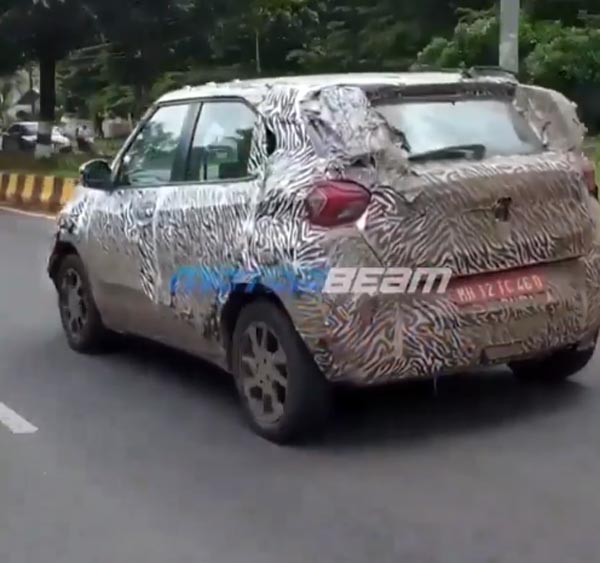Tata HBX SUV Spied Testing: टाटा एचबीएक्स माइक्रो एसयूवी टेस्टिंग डिजाईन इंजन फीचर्स