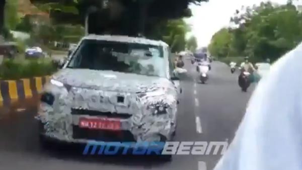 Tata HBX SUV Spied Testing: टाटा एचबीएक्स माइक्रो एसयूवी टेस्टिंग डिजाईन इंजन फीचर्स