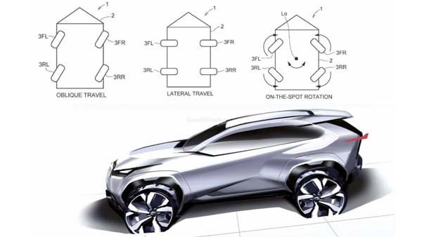 Toyota Patents Four Wheel Turn: टोयोटा ने फोर व्हील टर्न तकनीक का कराया पेटेंट