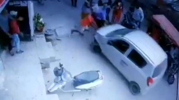 Drunk Police Officer Runs Over Woman: नशे में धुत पुलिसकर्मी ने महिला को कार के नीचे कुचला