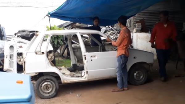 Maruti 800 Modified Into A Jimny: मारुति 800 को जिम्नी में किया तब्दील, देखें वीडियो