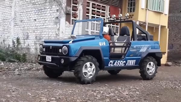 Maruti 800 Modified Into A Jimny: मारुति 800 को जिम्नी में किया तब्दील, देखें वीडियो