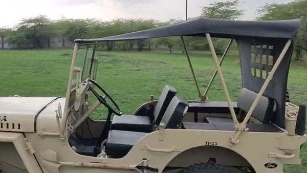 Ford GPW 1946 Restored: 1946 की फोर्ड जीपीडब्ल्यू जीप को किया रिस्टोर, देखें वीडियो