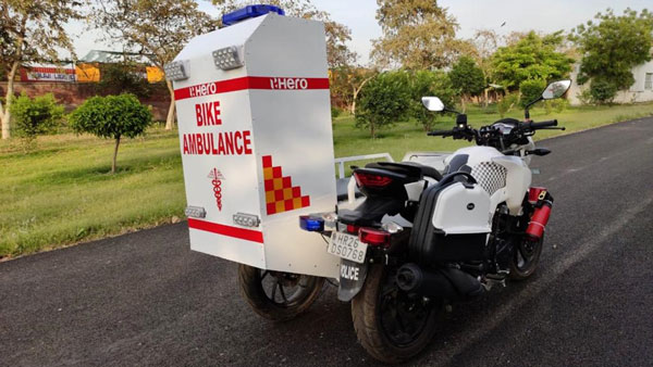 Hero Donates Bike Ambulances: हीरो ने अलवर जिला प्रशासन को दो बाइक एम्बुलेंस सौंपा, जानें