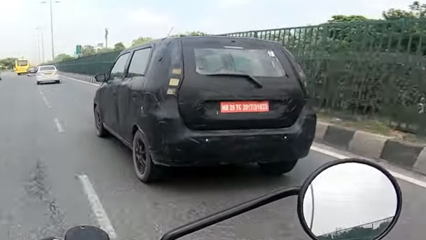 Maruti XL5 Spotted Testing: मारुति सुजुकी एक्सएल5 दिल्ली-एनसीआर में टेस्टिंग के दौरान आई नजर