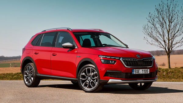 Skoda Kamiq Spotted Testing: स्कोडा कामिक रोड टेस्ट के दौरान आई नजर, देखें तस्वीरें