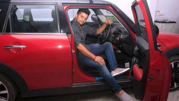 Suresha Raina Seen Driving With His Daughter: क्रिकेटर सुरेश रैना बारिश ड्राइविंग मिनी कंट्रीमैन जानकारी Suresha Raina Seen Driving With His Daughter: क्रिकेटर सुरेश रैना बारिश ड्राइविंग मिनी कंट्रीमैन जानकारी