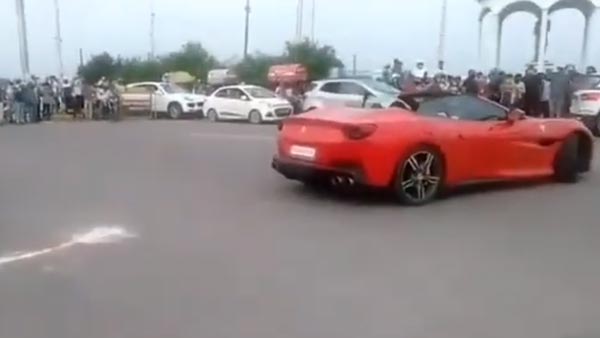 Ferrari California Seized For Performing Stunt: कानपुर पुलिस फरारी कार जब्त स्टंट जानकारी