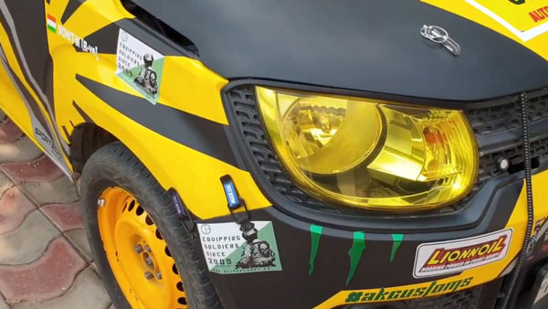 Maruti Suzuki Ignis Modification: मारुति इग्निस को माॅडिफाई कर बनाया रेसिंग कार, देखें वीडियो