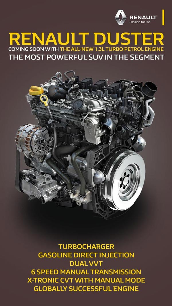Renault Duster Turbo-Petrol Teaser: रेनॉल्ट डस्टर टर्बो-पेट्रोल जल्द होगी लॉन्च, आया नया टीजर