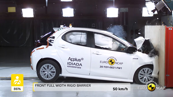 Toyota Yaris Safety Rating: टोयोटा यारिस को एनसीएपी क्रैश टेस्ट में मिले 5-स्टार