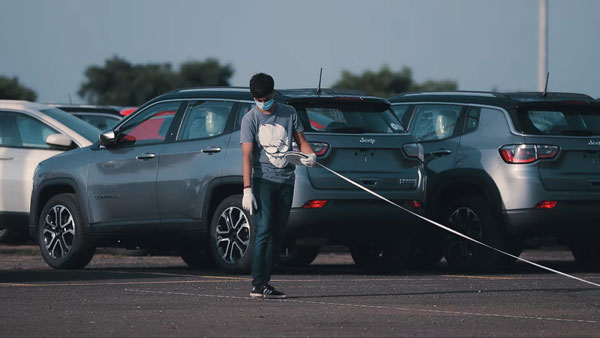 Ganesha Idol Made From Jeep SUVs: जीप कम्पास एसयूवी से बनाई भगवान गणेश की 162 फीट ऊंची मूर्ति 