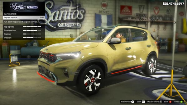 Kia Sonet Makes Gaming Debut: किया मोटर्स की यह कार GTA-5 गेम में हुई शामिल, देखें वीडियो