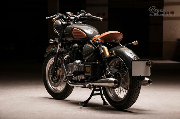 RE Interceptor 650 Modified As Bobber: रॉयल एनफील्ड इंटरसेप्टर 650 को दिया बॉबर जैसा लुक