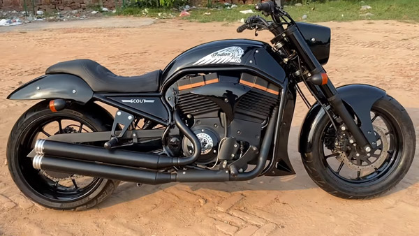RE Thunderbird 350 Modified: रॉयल एनफील्ड थंडरबर्ड 350 को दिया इंडियन स्काउट जैसा लुक RE Thunderbird 350 Modified: रॉयल एनफील्ड थंडरबर्ड 350 को दिया इंडियन स्काउट जैसा लुक