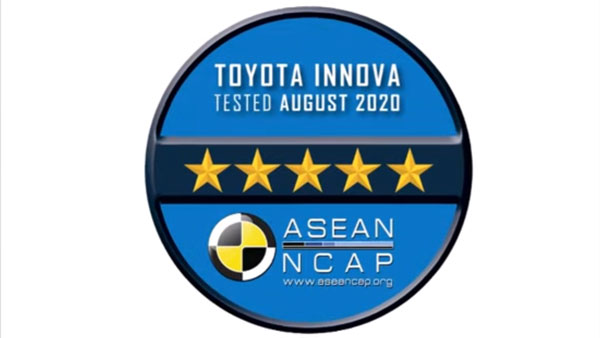 Asian NCAP Test 2020: टोयोटा इनोवा क्रिस्टा को मिला 5 स्टार सेफ्रेटी रेटिंग, जानें