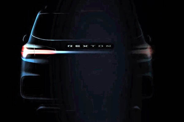 SsangYong Rexton G4 Teased: सैंगयोंग रेक्सटन जी4 फेसलिफ्ट का हुआ खुलासा, जल्द होगी लाॅन्च