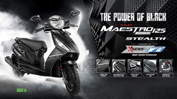 Hero Maestro Edge 125 Stealth Edition: हीरो मैस्ट्रो एज 125 का स्टील्थ एडिशन हुआ लॉन्च, जानें कीमत