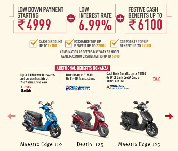 Hero Announces Diwali Discount: हीरो टू-व्हीलर की खरीद पर उठाएं 7,500 रुपये तक के फायदे, जानें