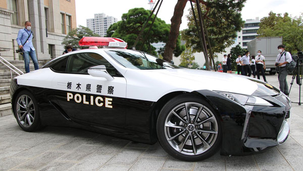 Lexus LC 500 In Japanese Police Fleet: जापानी पुलिस बेडे़ में शामिल हुई लेक्सस एलसी 500 सुपर कार