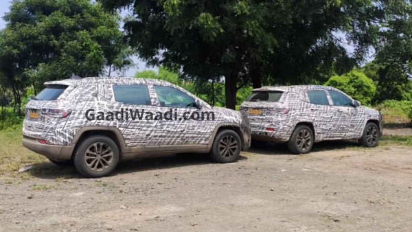 Jeep Compass 7-Seater Spied: जीप कम्पास 7-सीटर टेस्टिंग करते आई नजर, अगले साल होगी लाॅन्च