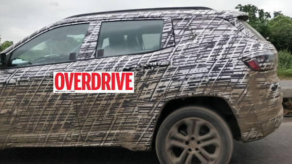 2021 Jeep Compass 7-Seater Spied: जीप कम्पास का 7-सीटर वर्जन टेस्टिंग के दौरान आया नजर