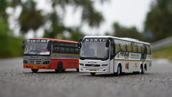 Artist Built KSRTC Bus Model: आर्टिस्ट ने बनाया बस माॅडल, राज्य सरकार ने गिफ्ट की असली बस