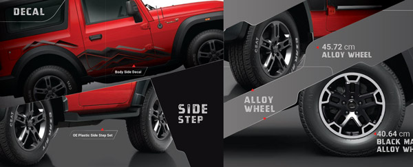 Mahindra Thar Accessories: नए महिंद्रा थार के एक्सेसरीज पैक का हुआ खुलासा, करें कार को कस्टमाइज Mahindra Thar Accessories: नए महिंद्रा थार के एक्सेसरीज पैक का हुआ खुलासा, करें कार को कस्टमाइज