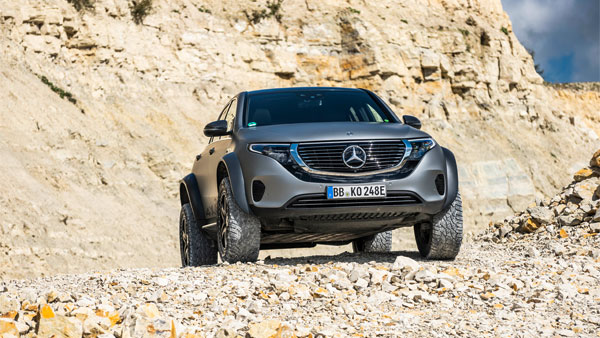 Mercedes-Benz EQC Off-Road: मर्सिडीज-बेंज ईक्यूसी ऑफ-रोड काॅन्सेप्ट आई सामने, जानें क्या हैं फीचर्स