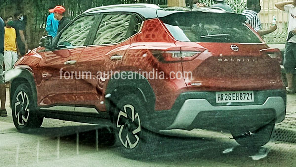 Nissan Magnite Spotted: निसान मैग्नाइट टीवीसी शूट के दौरान आई नजर, सामने आई नई जानकारी