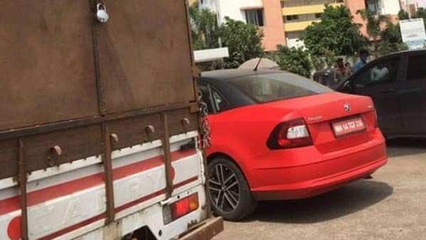 Skoda Rapid Spied Testing: स्कोडा रैपिड सीएनजी टेस्टिंग के दौरान दिखी, जल्द होगी लाॅन्च