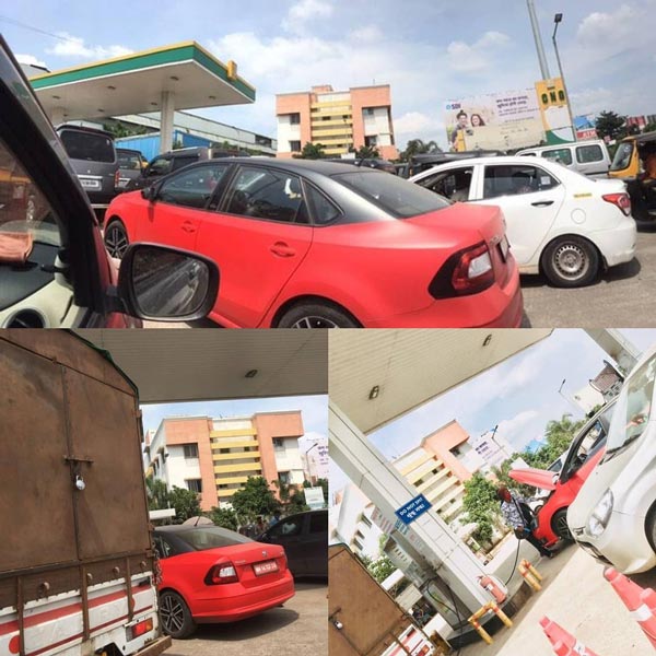 Skoda Rapid Spied Testing: स्कोडा रैपिड सीएनजी टेस्टिंग के दौरान दिखी, जल्द होगी लाॅन्च