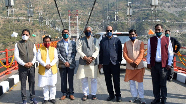 Dobra Chandhi Jhula Bridge: आम नागिरकों के लिए खुला देश का पहला सिंगल-लेन मोटरेबल सस्पेंशन ब्रिज