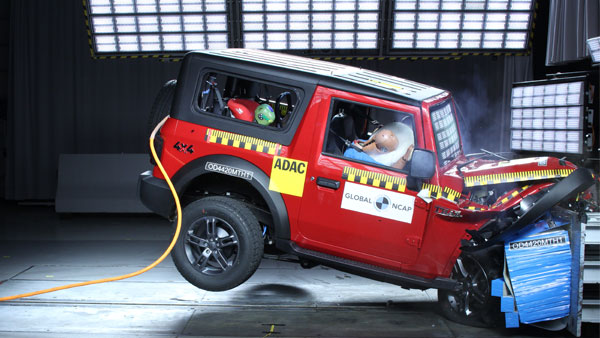 2020 Mahindra Thar Safety Rating: नई महिंद्रा थार ने पास किया सेफ्टी टेस्ट, मिली चार स्टार रेटिंग