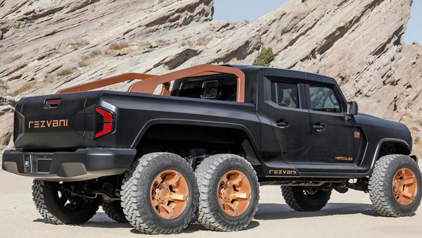 Rezvani Hercules 6x6 Pickup Truck: यह दुनिया का सबसे ताकतवर पिकअप ट्रक, लगा है दमदार इंजन