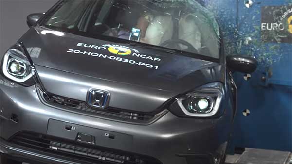 Honda Jazz Safety Ratings: होंडा जैज को यूरो एनसीएपी क्रैश टेस्ट में मिली 5-स्टार रेटिंग, देखें वीडियो
