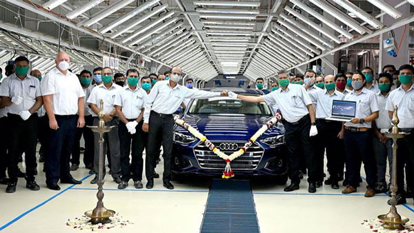 Audi A4 Facelift Productions Starts: ऑडी ए4 फेसलिफ्ट का उत्पादन हुआ शुरू, जल्द होगी लाॅन्च
