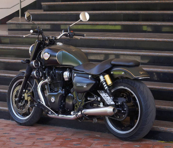 RE Interceptor 650 Modification: राॅयल एनफील्ड 650 को मिला क्रूजर बाइक का लुक, देखें तस्वीरें