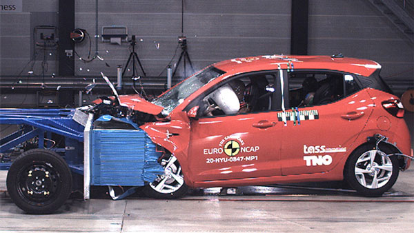 Hyundai i10 Safety Score: यूरो एनसीएपी क्रैश टेस्ट में आई10 ने हासिल किए 3-स्टार