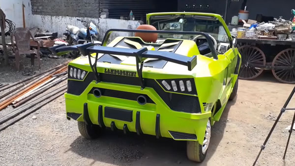 Maruti 800 Modified: मारुति 800 को मॉडिफाई कर दिया लेम्बोर्गिनी जैसा लुक, लग रही बेहद स्पोर्टी