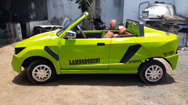 Maruti 800 Modified: मारुति 800 को मॉडिफाई कर दिया लेम्बोर्गिनी जैसा लुक, लग रही बेहद स्पोर्टी