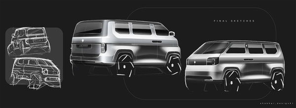 Maruti Omni Electric MPV Render: मारुति की ओमनी को दिया इलेक्ट्रिक एमपीवी का अवतार, देखें