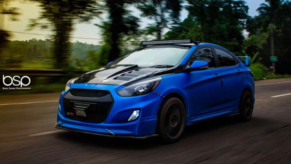 Hyundai Verna Modification: हुंडई वरना को मॉडिफाई कर लगाए सिजर डोर, लगा रही शानदार